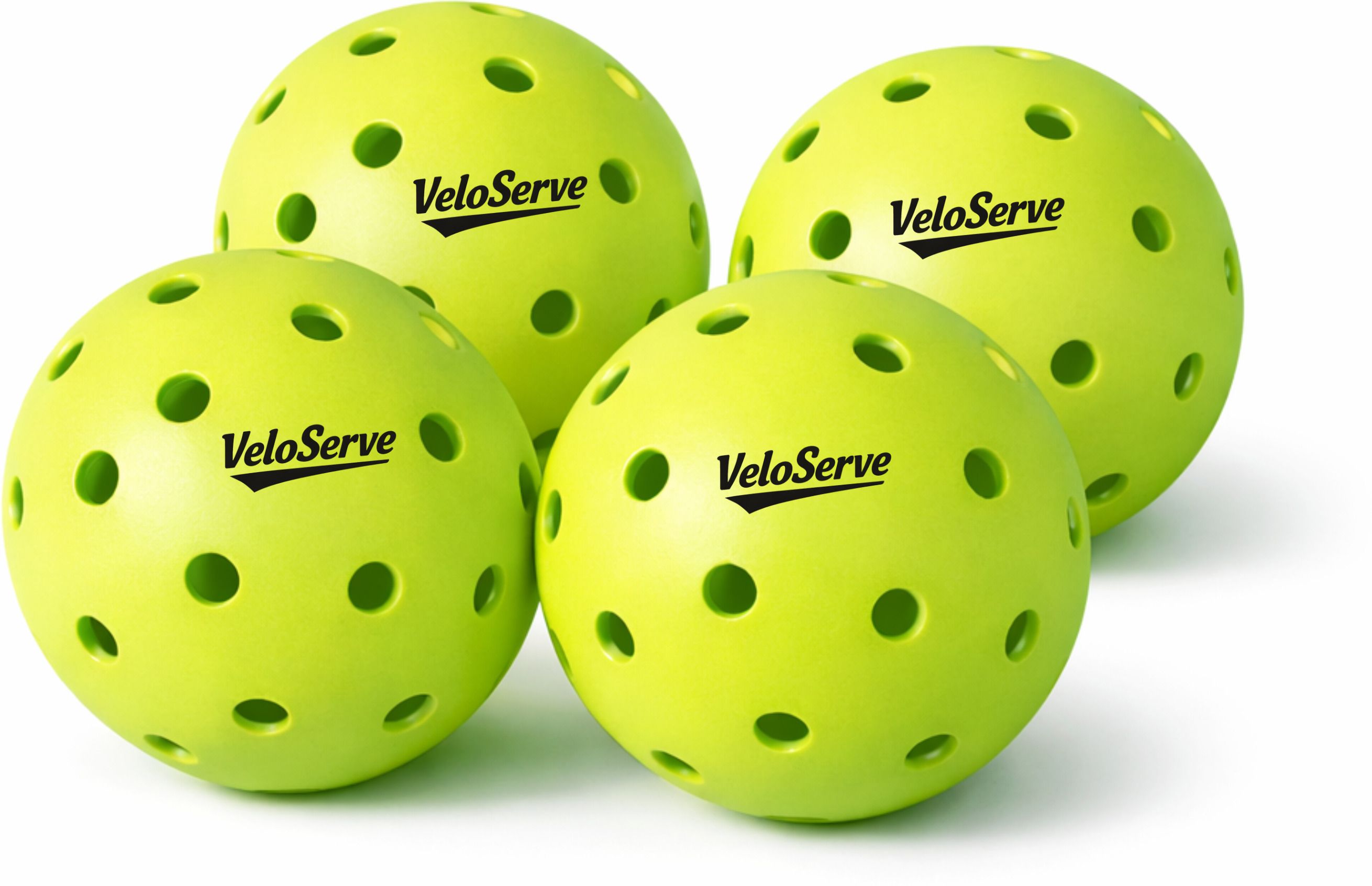 veloserve 40 Holes Pickleball Set of 4 Green High Bounce Durable Rotational Pickleball Ball-picture-40