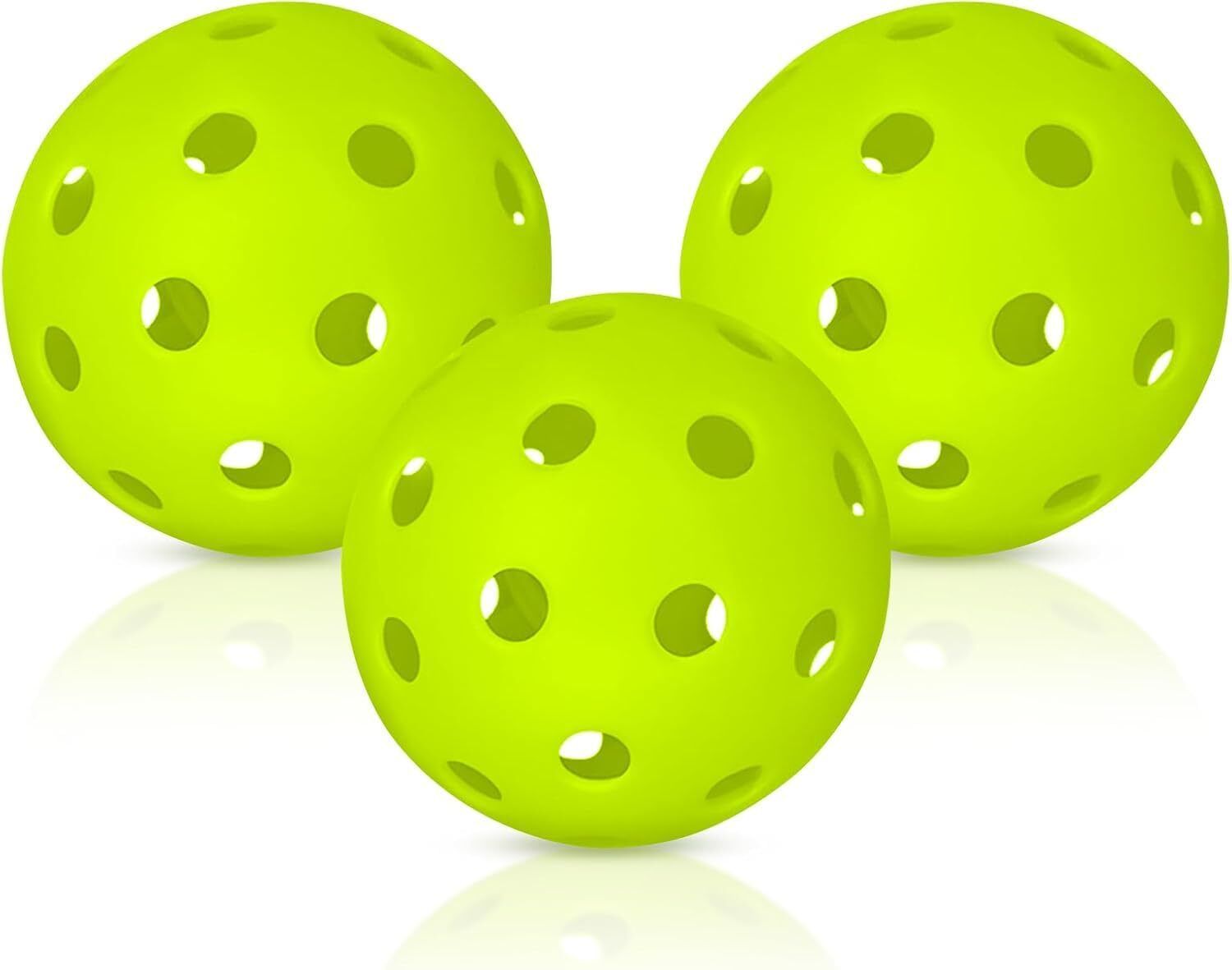 Set Of 3 Balls GRN Pickleball Ball