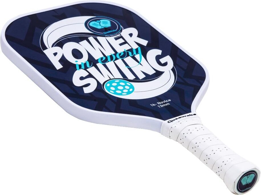 quadwoke 1K-Novice Beginner's Pickleball Paddle - Lightweight Durable (Blue) Pickleball Paddle-picture-45