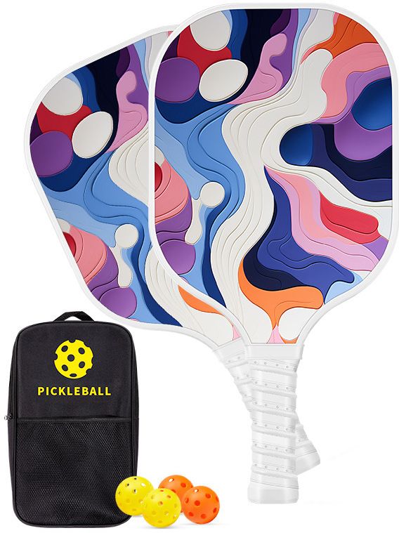Pickleball Paddle Set with Balls and Bag for Kids and Adults Pickleball Paddle-image-43