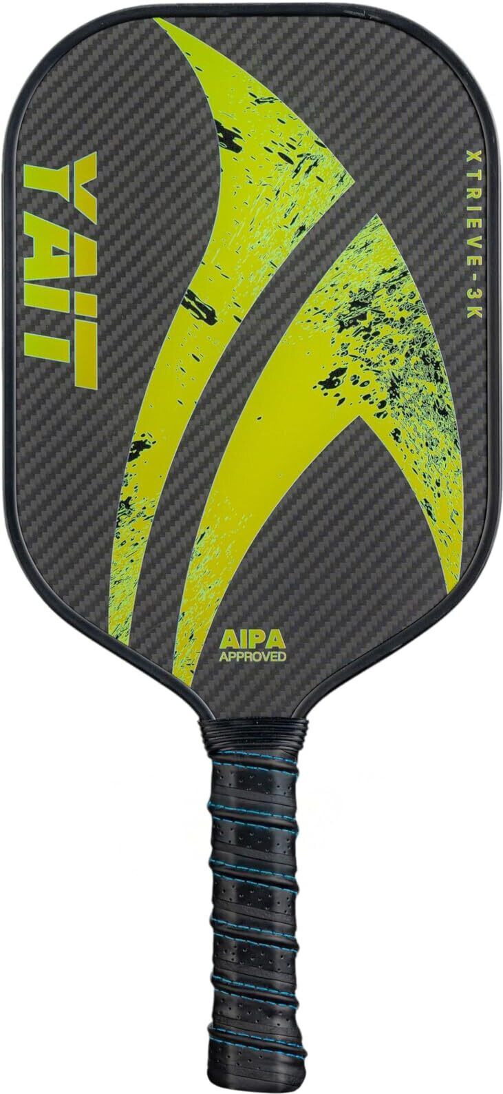 Xtrieve-3K Pickleball Paddle | 3K Carbon Fiber Woven Surface | AIPA Approved Pickleball Paddle-image-14
