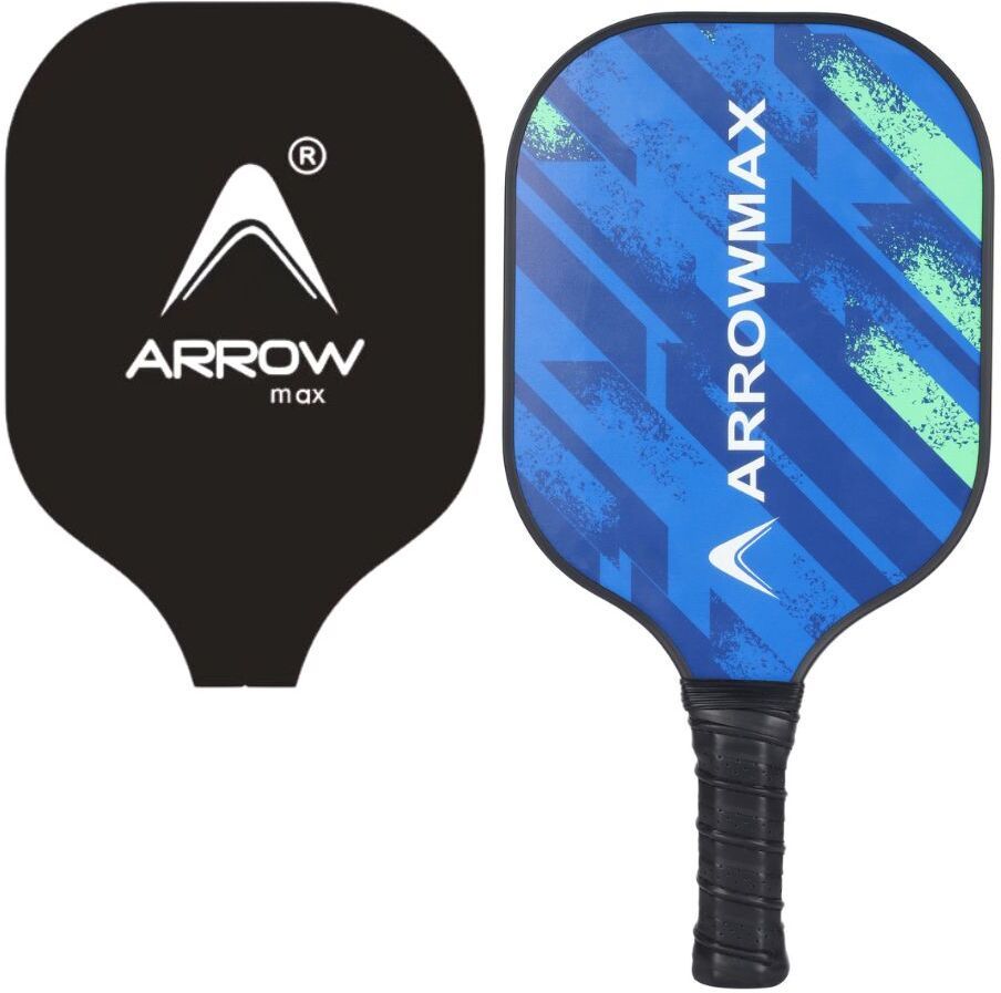 arrowmax Finer Glass Light Weight Wide Frame 14mm,Anti Slip Grip Top Spin Outdoor Indoor Pickleball Paddle-picture-25