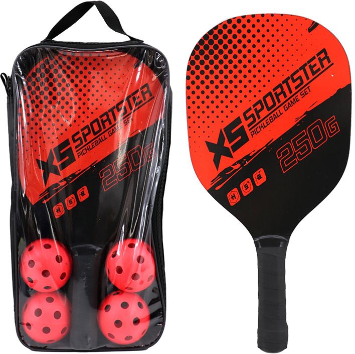 Wooden Pickle Ball Paddles Racket Set With 2 Paddles,4 Pickleballs & Backpack_17 Pickleball Paddle-image-17