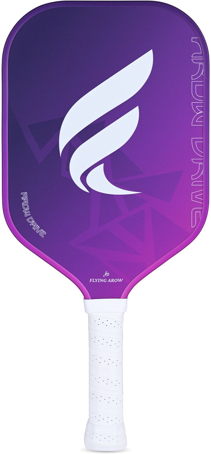 flying arow Arow Drive | Granular Spin Surface | Gen4 12K | 16mm Thermoformed Hot Press Pickleball Paddle-picture-21