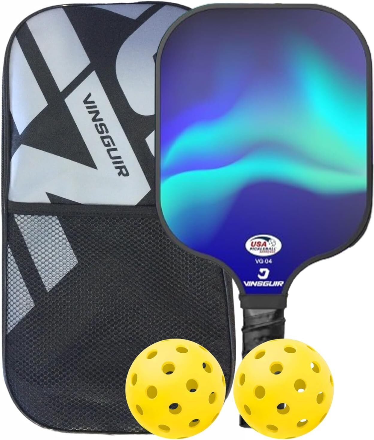 Sports Pickleball Paddle 16mm Fiberglass Core | AIPA Approved Durable Pickleball Paddle-image-46