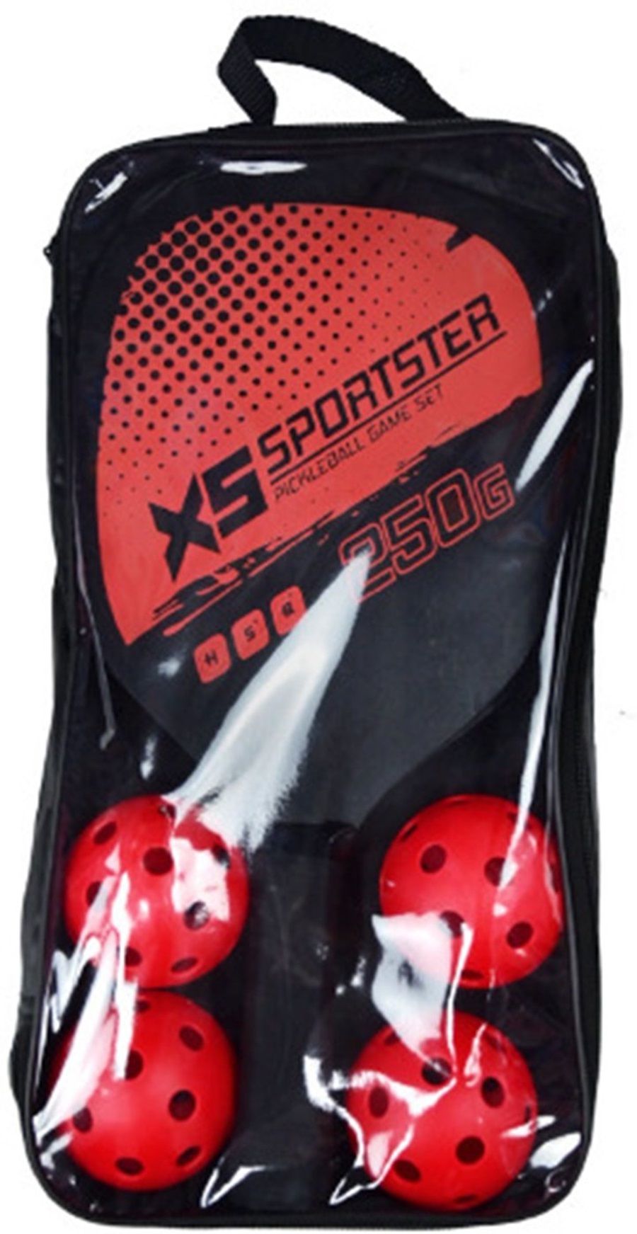 augen Pickleball Paddles Kit, 4 Balls & Bag Racket Kids Adults Outdoor Gift(Red) Pickleball Paddle-picture-27