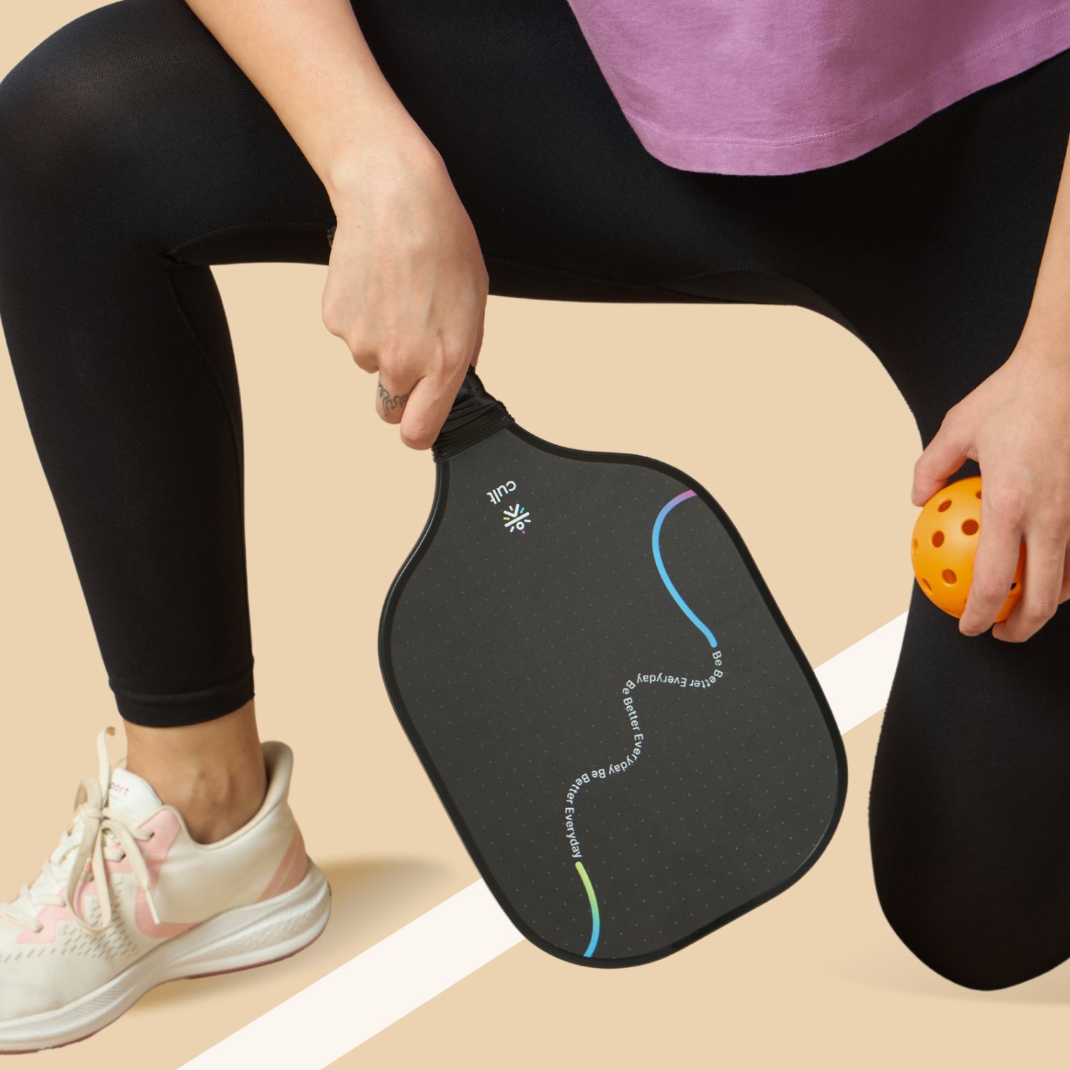 Pickleball Set – 2 Tough Fibreglass Paddles, 4 Balls (Indoor & Outdoor) with Bag Pickleball Paddle-image-24