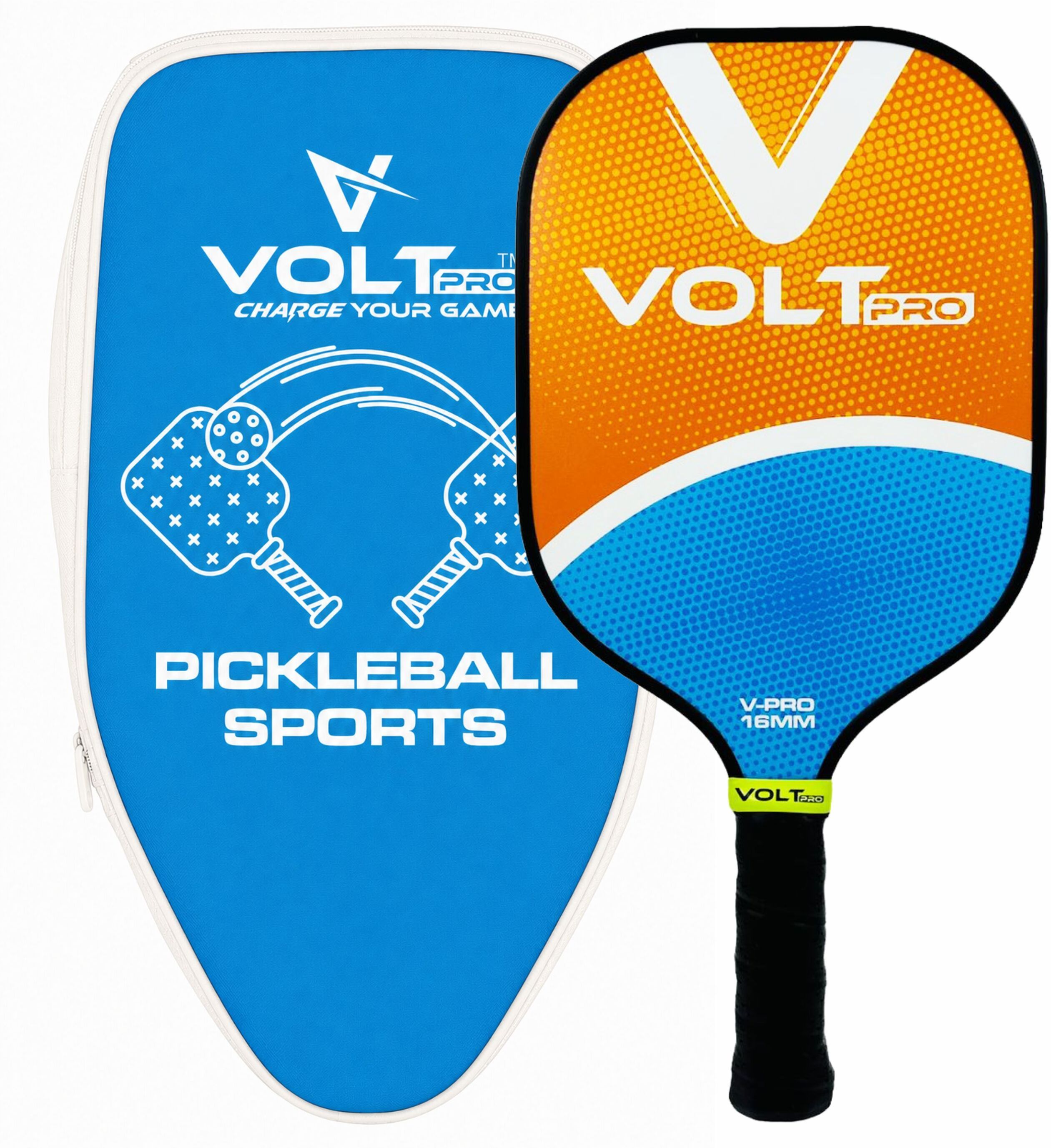 VP-S09 Carbon Fiber 16 mm with Cover Bag Pickleball Paddle-image-4