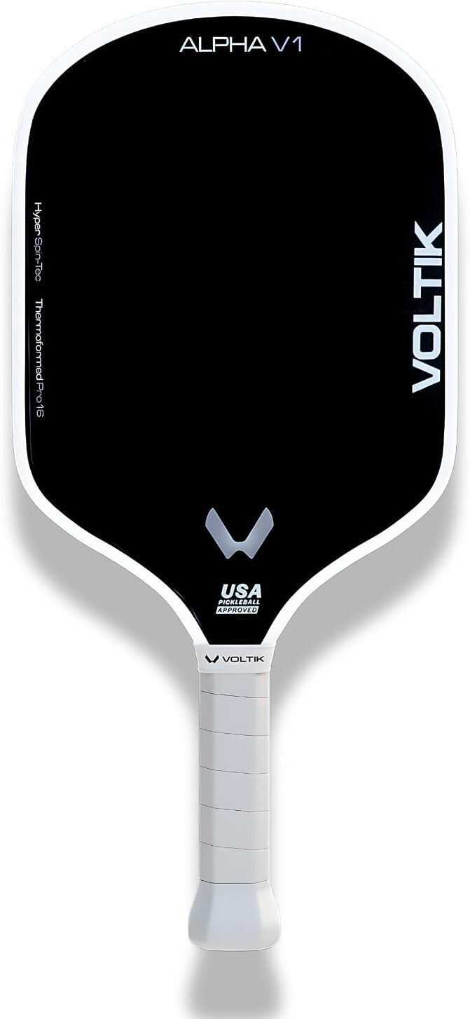 Alpha V1 Thermoformed Raw Carbon Fiber Pickleball Paddle 16mm Core Pickleball Paddle-image-40