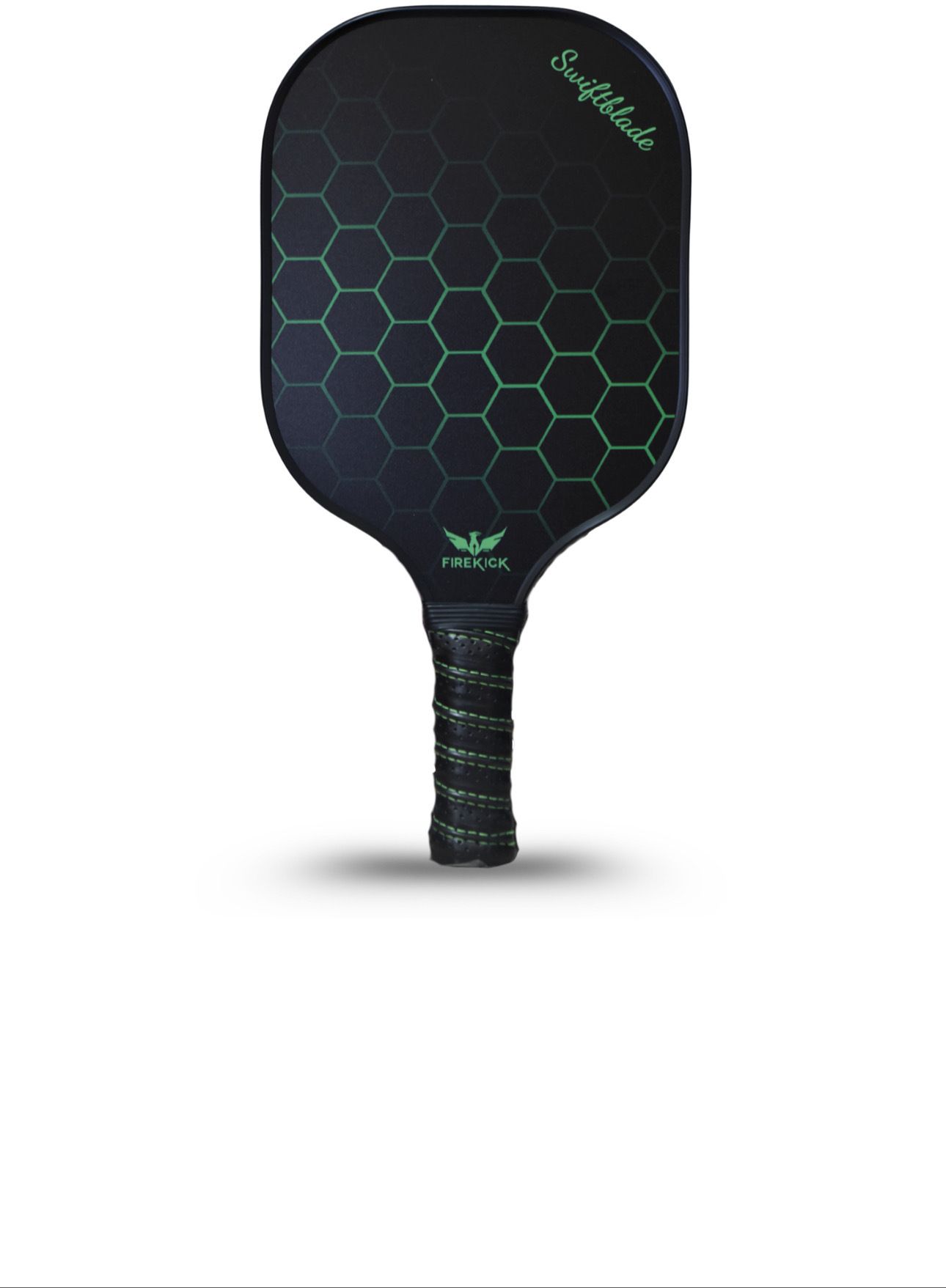 firekick SwiftBlade Carbon-Fiber Pickle-Paddle GREEN|Cover Included|Nomex Honeycomb core Pickleball Paddle-picture-12