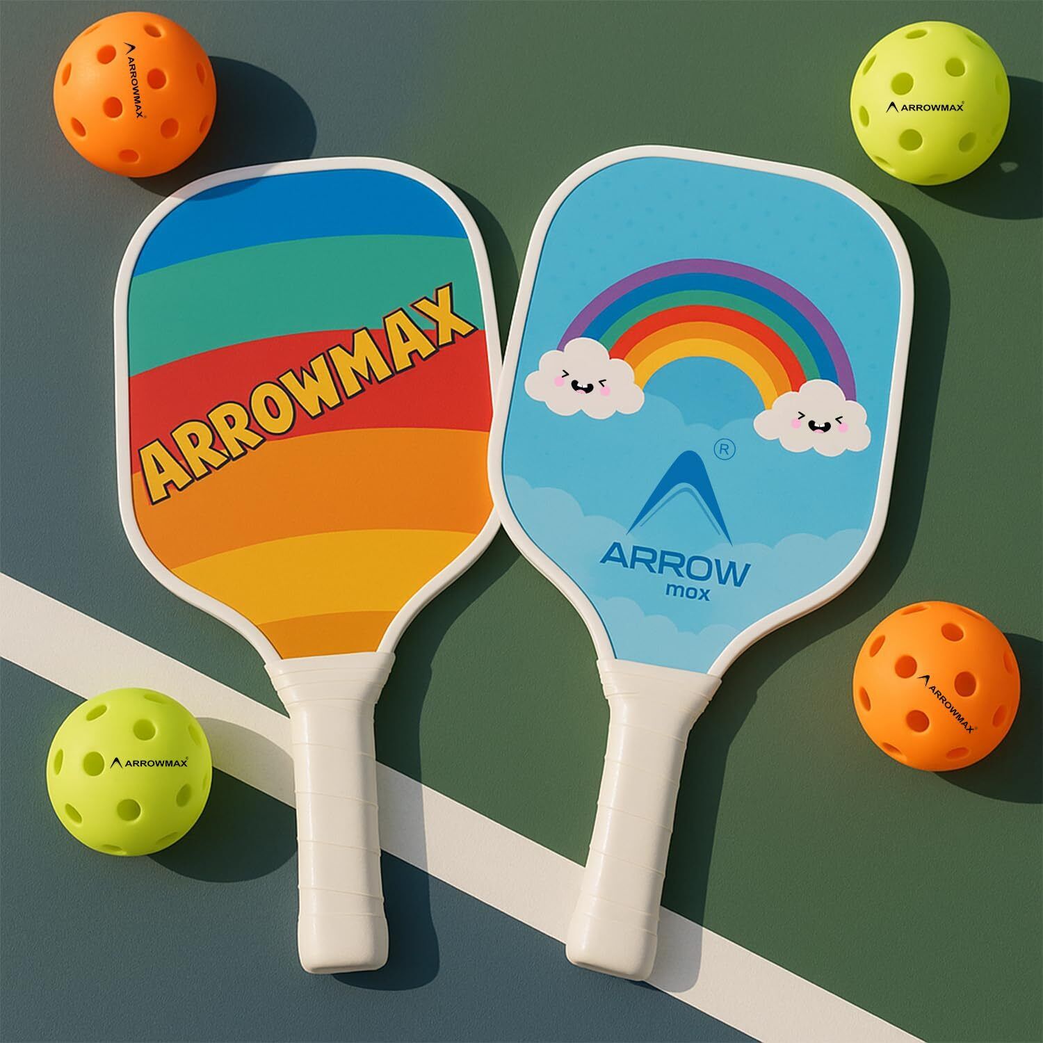 Pickle Ball Paddle For Kids Fiberglass Light Weight Junior Pickleball Racket Pickleball Paddle-image-38