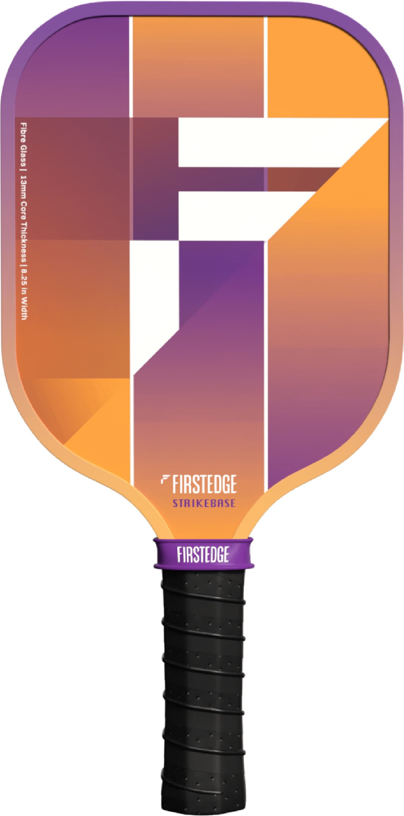 firstedge StrikeBase Fiber Glass Grit Surface Pickleball Paddle (Orange) Pickleball Paddle-picture-15