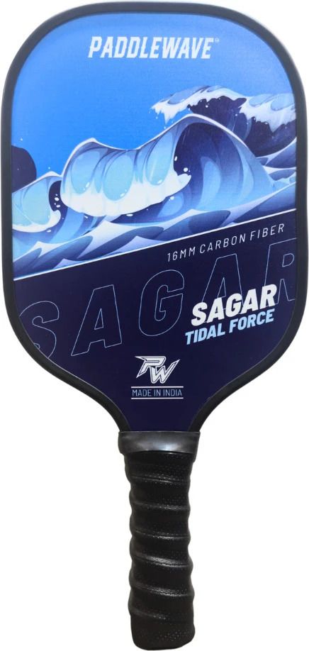 paddlewave Sagar Carbon Fiber, 220g, 15mm Core, Control Pickleball Paddle-picture-34