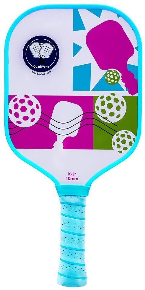 K-Jr. Kids Pickleball Paddle - Lightweight & Durable (Blue) Pickleball Paddle
