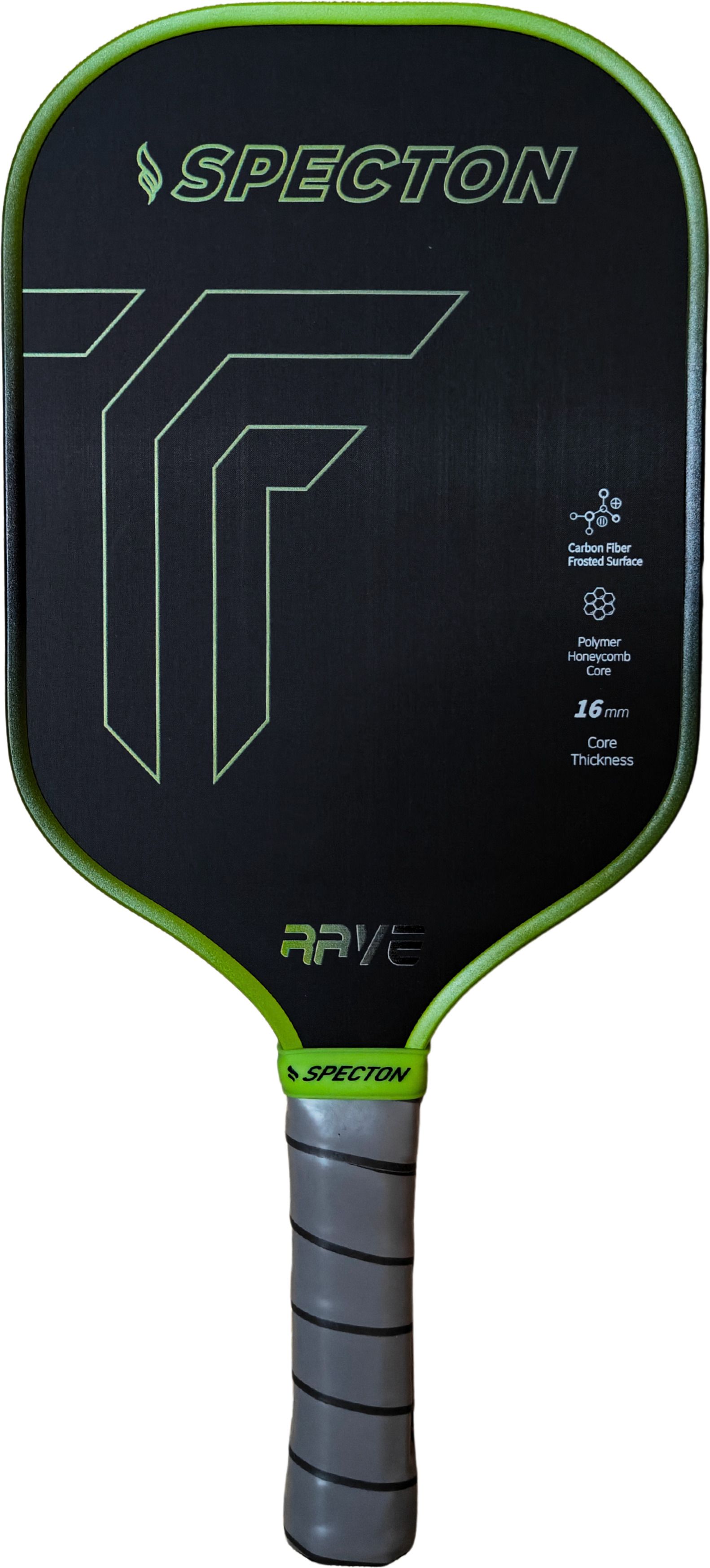 specton Rave Pickleball Paddle with Carbon Fibre Frosted Surface, Polymer Honeycomb Core Pickleball Paddle-picture-12