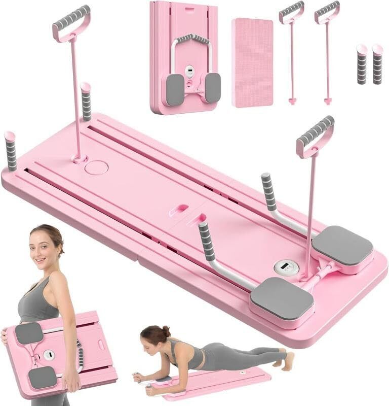arth siddhi Multifunction Exercise Board Kit with Push Up Handles and Resistance Bands Excersise Board-27 Pilates Reformer-picture-42