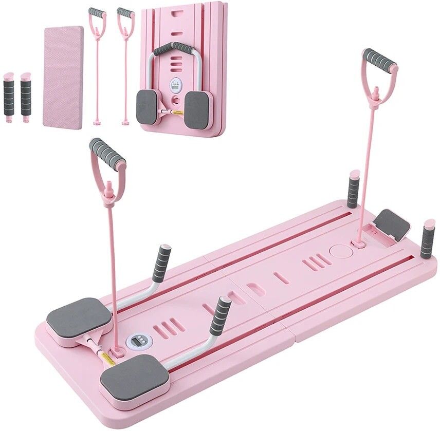arth siddhi Compact Foldable Push Up Board for Home Fitness and Strength Training Excersise Board-21 Pilates Reformer-picture-14