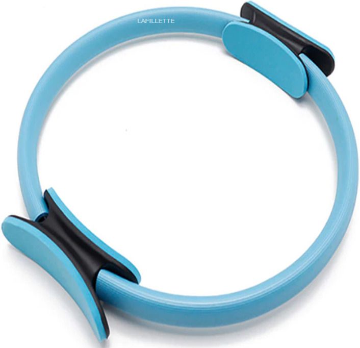 Yoga Pilates Fitness Ring For Full Body Toning Thighs /Abs/Legs Comfortable With Non Slip Dual Grip Pilates Ring