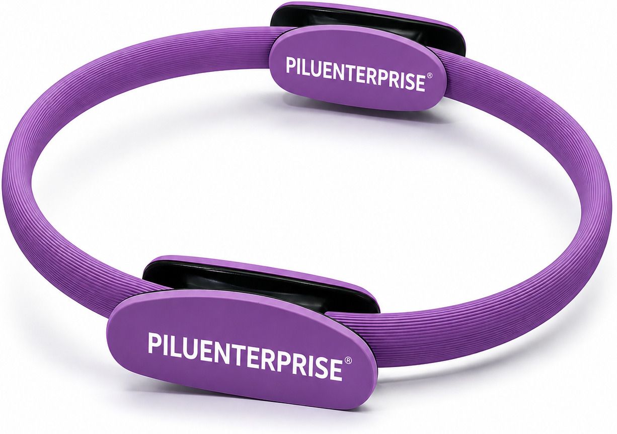 Dual-Grip Handles Fitness Magic Yoga Pilates Circle Toning & Strengthening Pilates Ring-image-21