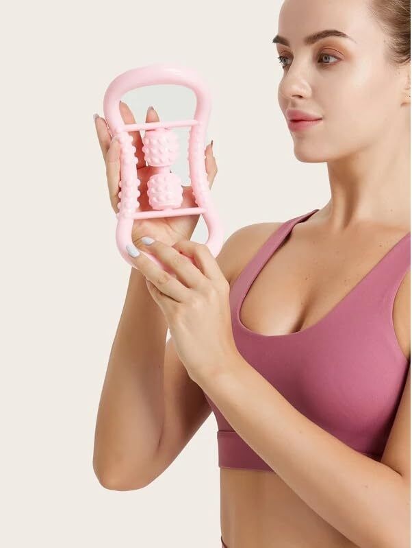 Pilates Rings-Fitness Ring Circle Helps with Back Thigh Pain & Massage Pilates Ring