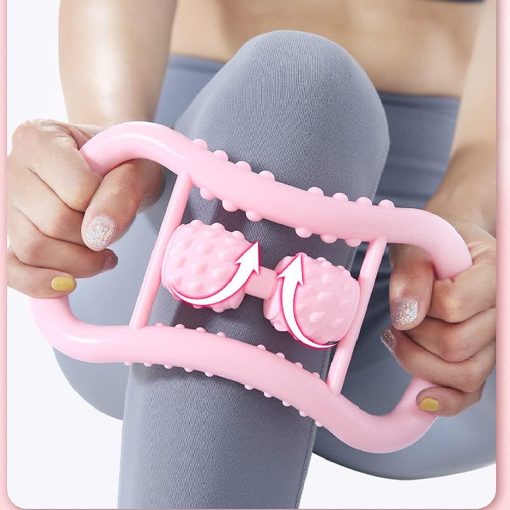 Yoga Ring with Roller Ball Pilates Relax Arm Chest Waist Pilates Ring