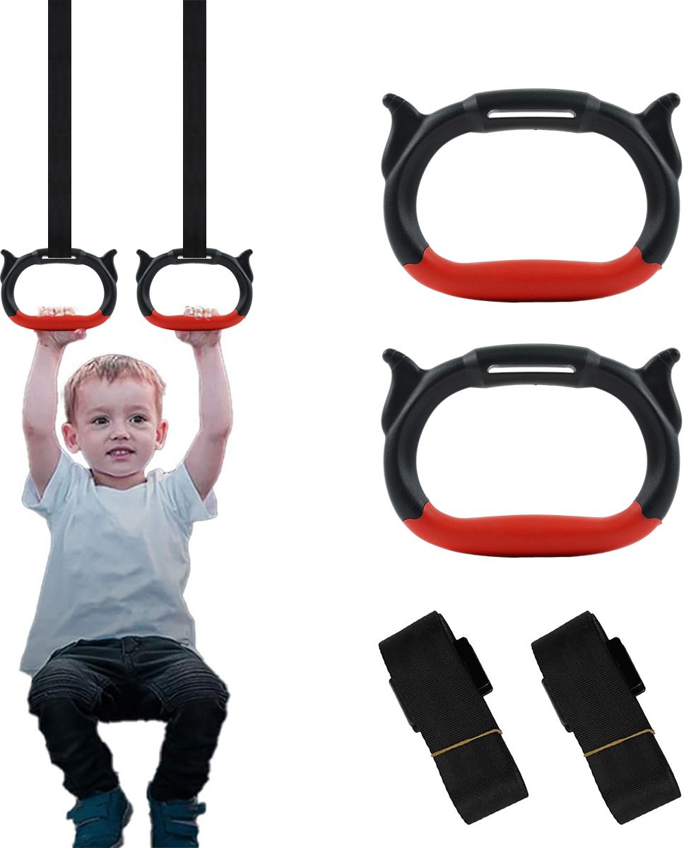 1 Pair Kids Gymnastic Rings Gymnastic Rings for Home Adjustable Gymnastic Ring Pilates Ring