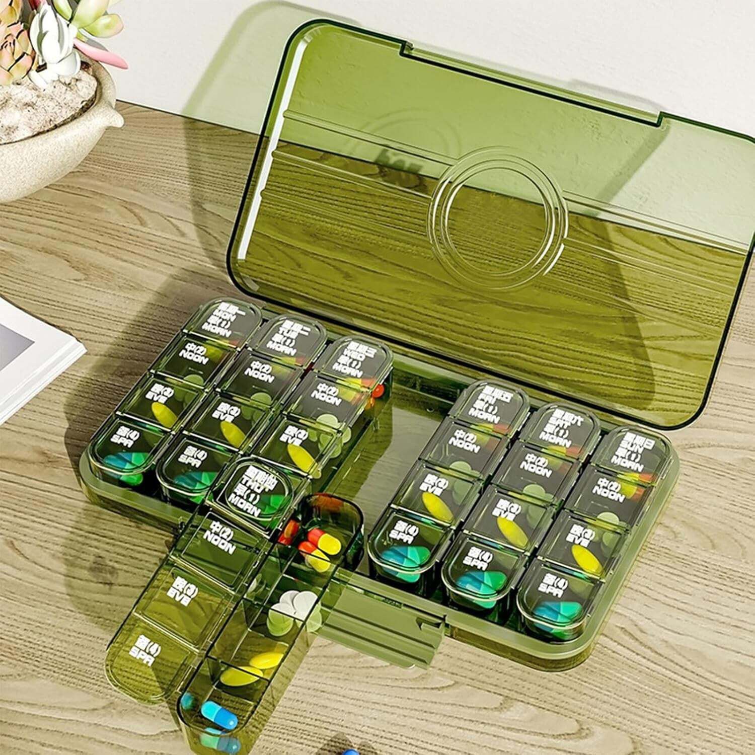WEEKLY AND 4 TIMES PER DAY Pill Box-image-31