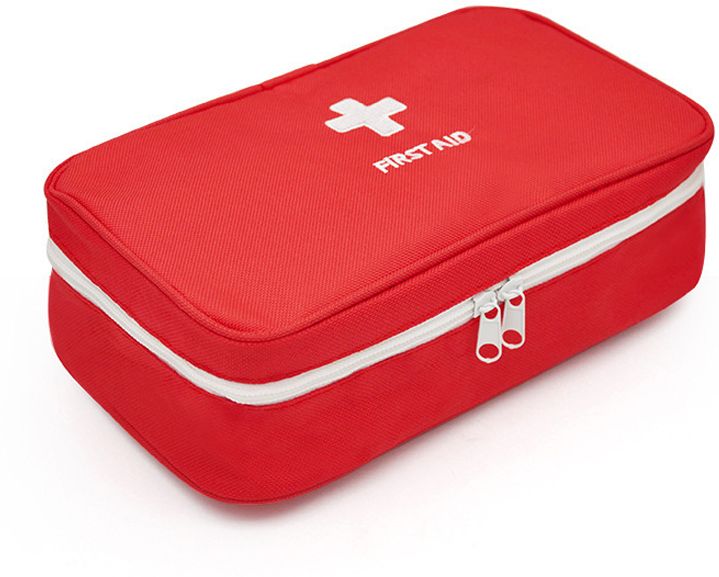 Portable Medicine Organizer Bag Emergency Medical Storage Pouch First Aid Kit Pouch Organizer with Medicine-Pocket Empty Bag for Travelling Pill Box-image-44