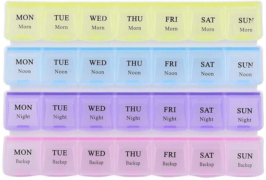 7-day Pill Medicine Tablet Case box Storage Pill Box-image-26