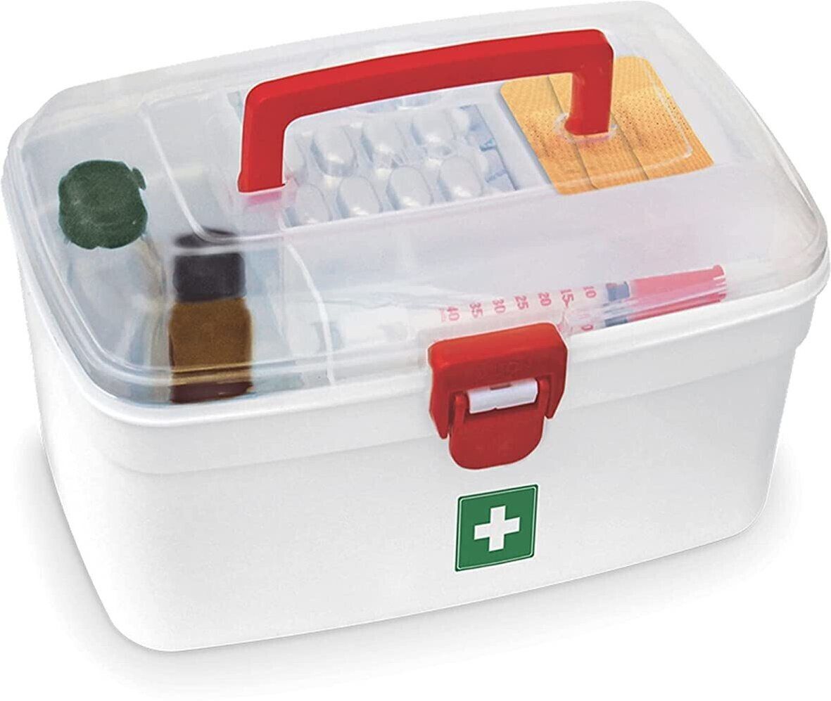 14 Multi-purpose health care family emergency portable medicine utility storage box Pill Box-image-32