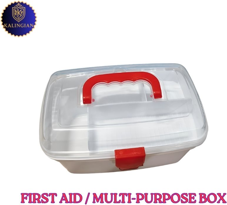THREE TIMES A DAY Empty First Aid Box & Medicine Storage Organizer Pill Box-image-11