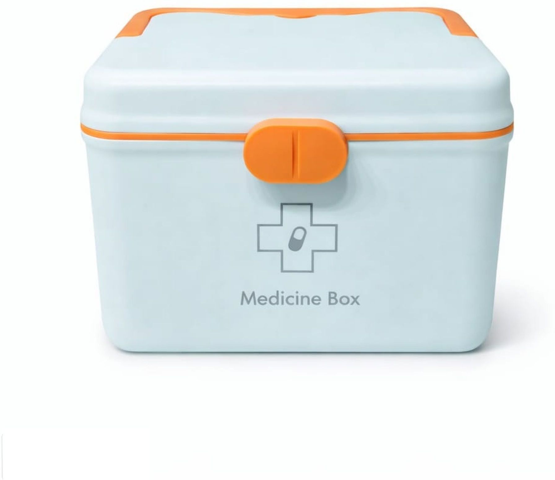 hi mom 0 Day Multi Layer Medicine Storage Box Portable First Aid Organizer with Lock Lid Pill Box-picture-27