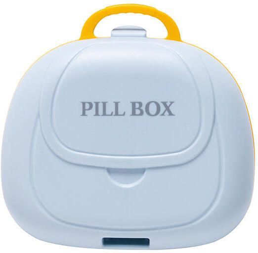 Weekly 7 Day Organizer Portable 7 Compartment Pill Organizer Box Pill Box-image-5