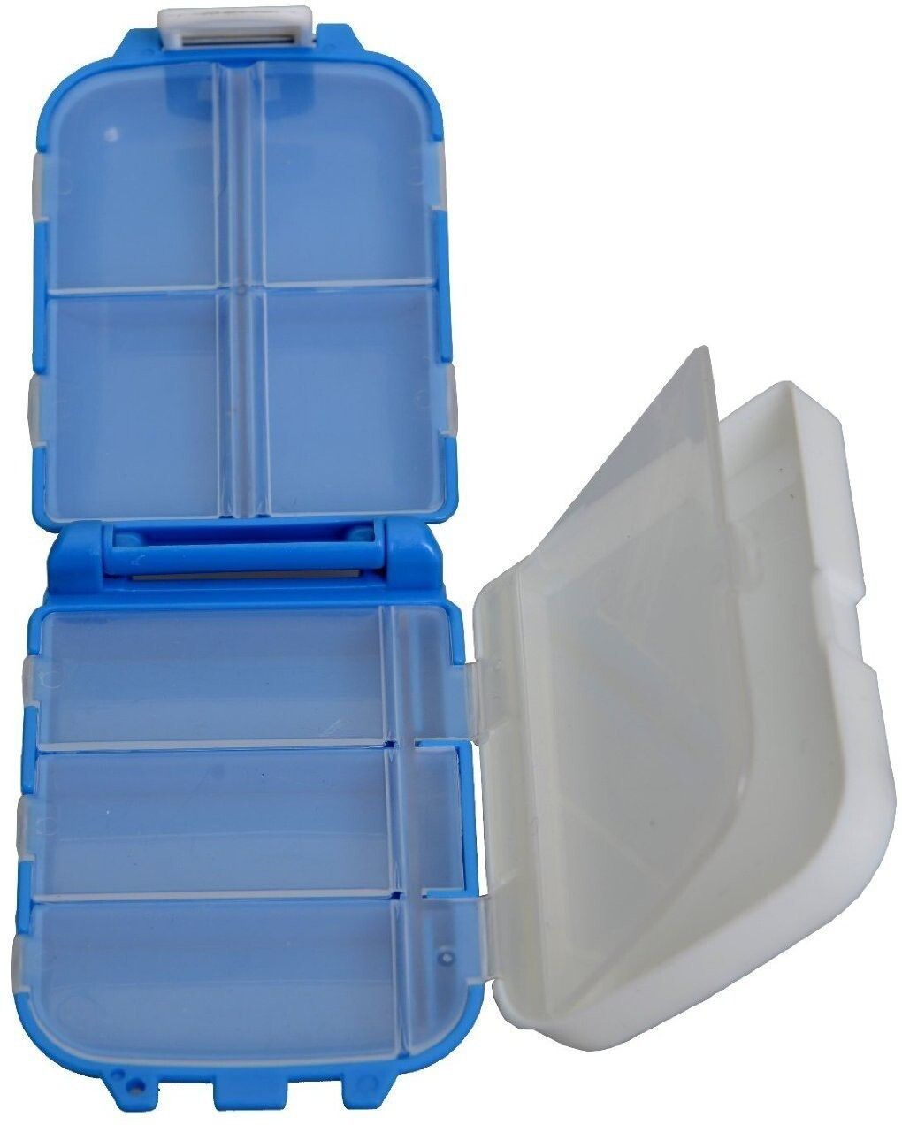 1 Plastic Multi Purpose 8 Shelf Storage Box Pill Box-image-35