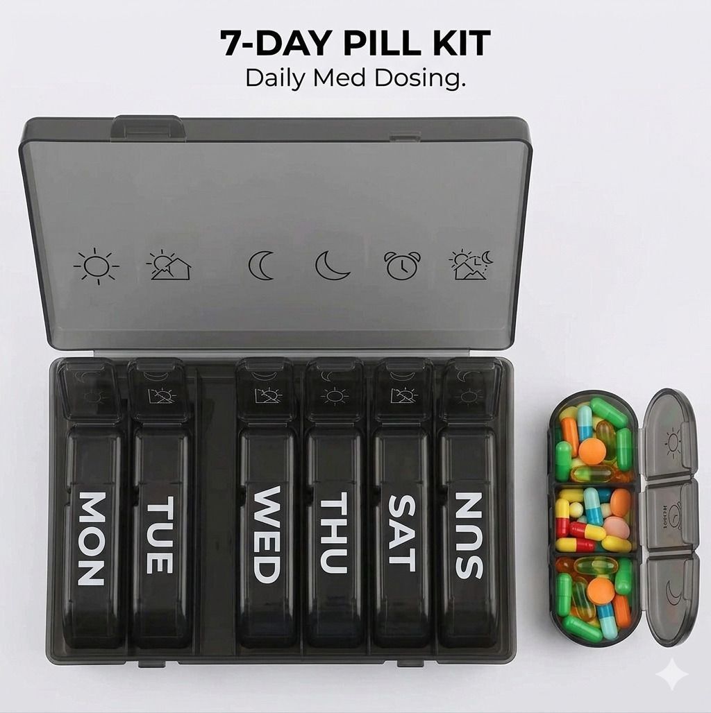 7 days Pill - bo-1 Pill Box-image-7