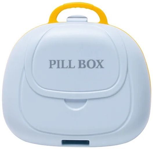 MONDAY - SUNDAY Multipurpose Pill Case with 7 Compartments,Travel Pill Organizer Moisture Proof Pill Box-image-11
