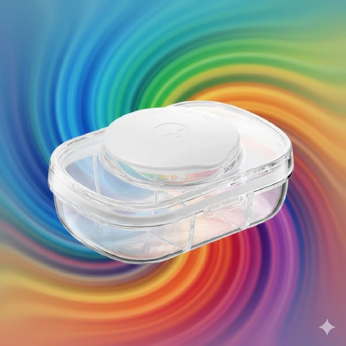 Multifunctional Pill Cutter, Portable Pill Cutter and Organizer Portable Pretty Tablet Cutter, Pill Splitter with Storage Compartment for Pills 1-image-4