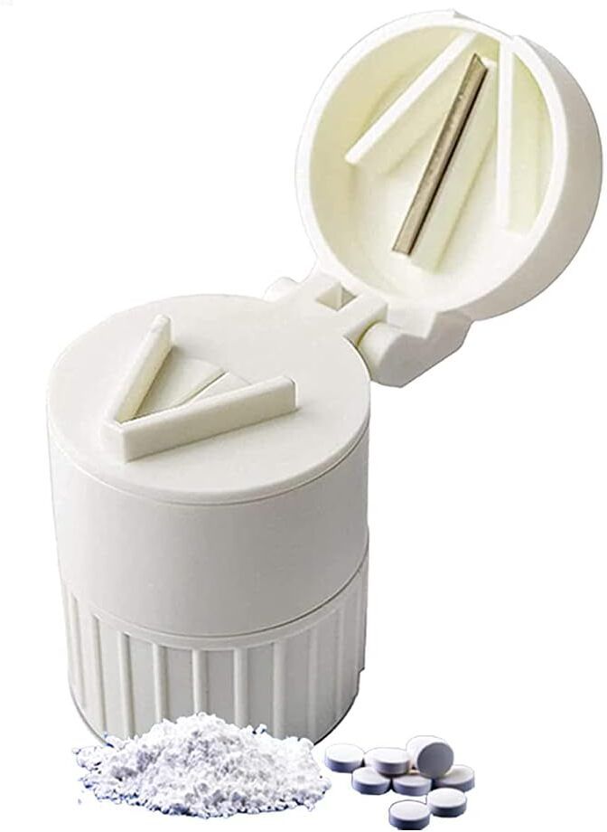 hsbtreads 3 in 1 Function Tablet/Pill Cutter Tablet Cutter 3 In 1 Manual Pill Cutter/Crusher-picture-14