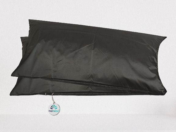 Plain Polyester Filled Zipper Standard Size Pillow Protector-image-1