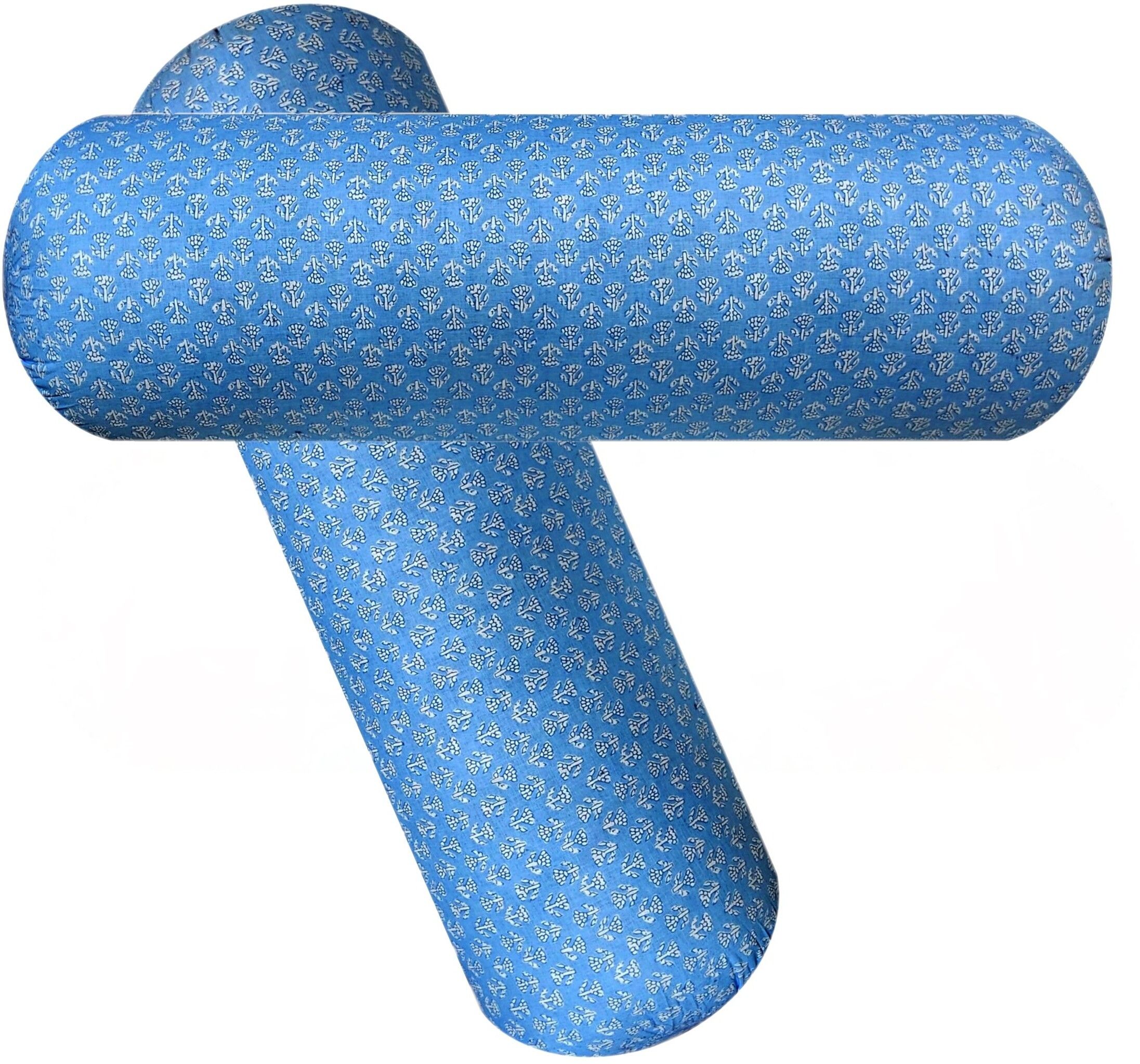 Microfibre Floral Bolster Pack of 2-image-42