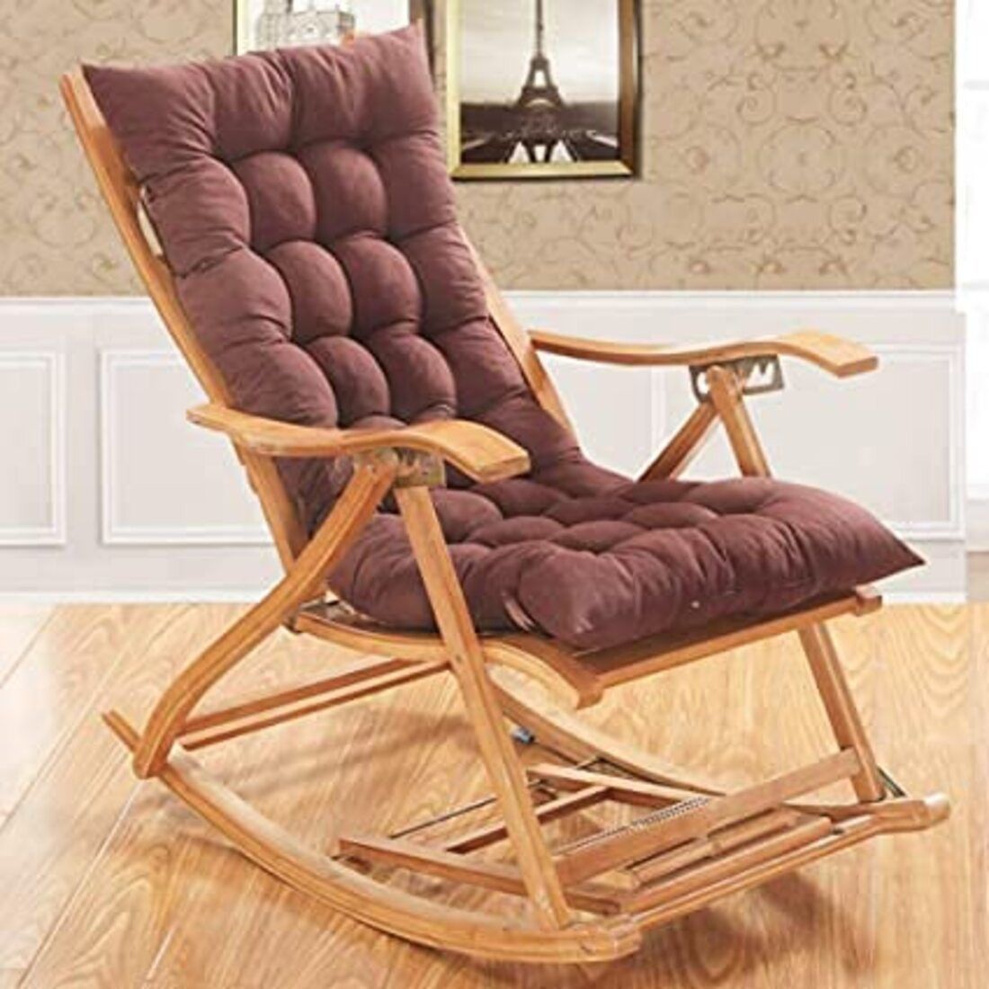 Cotton Solid Chair Pad Pack of 1