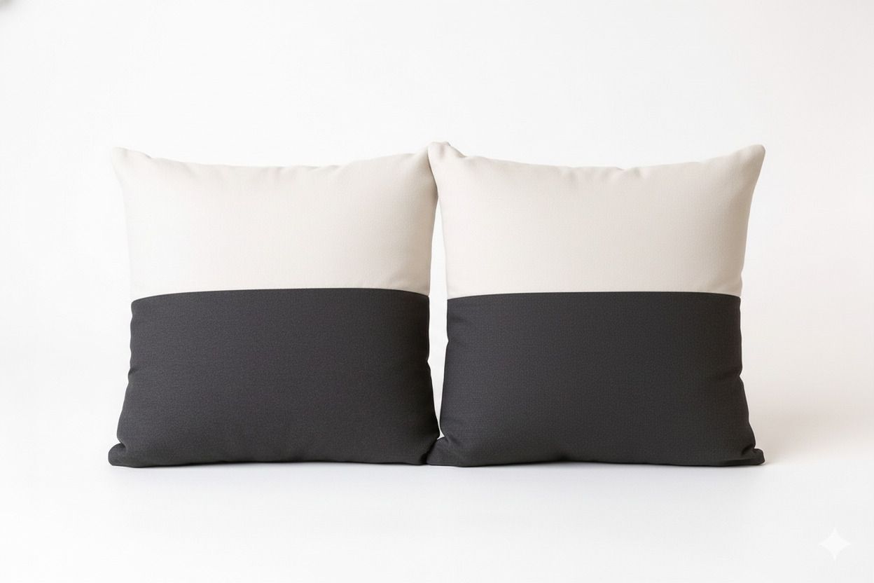 yandam Microfibre Cushion Pack of 2 Solid andAM-picture-13