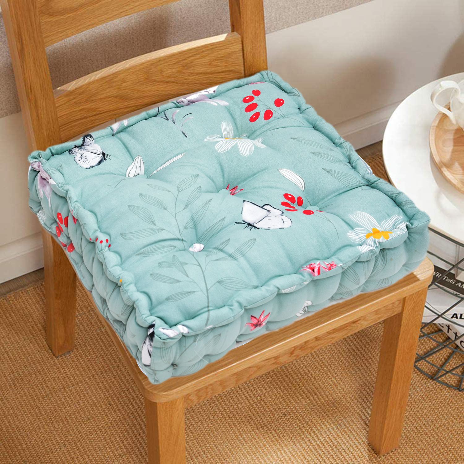 rrc Microfibre Floral Chair Pad Pack of 1-picture-22