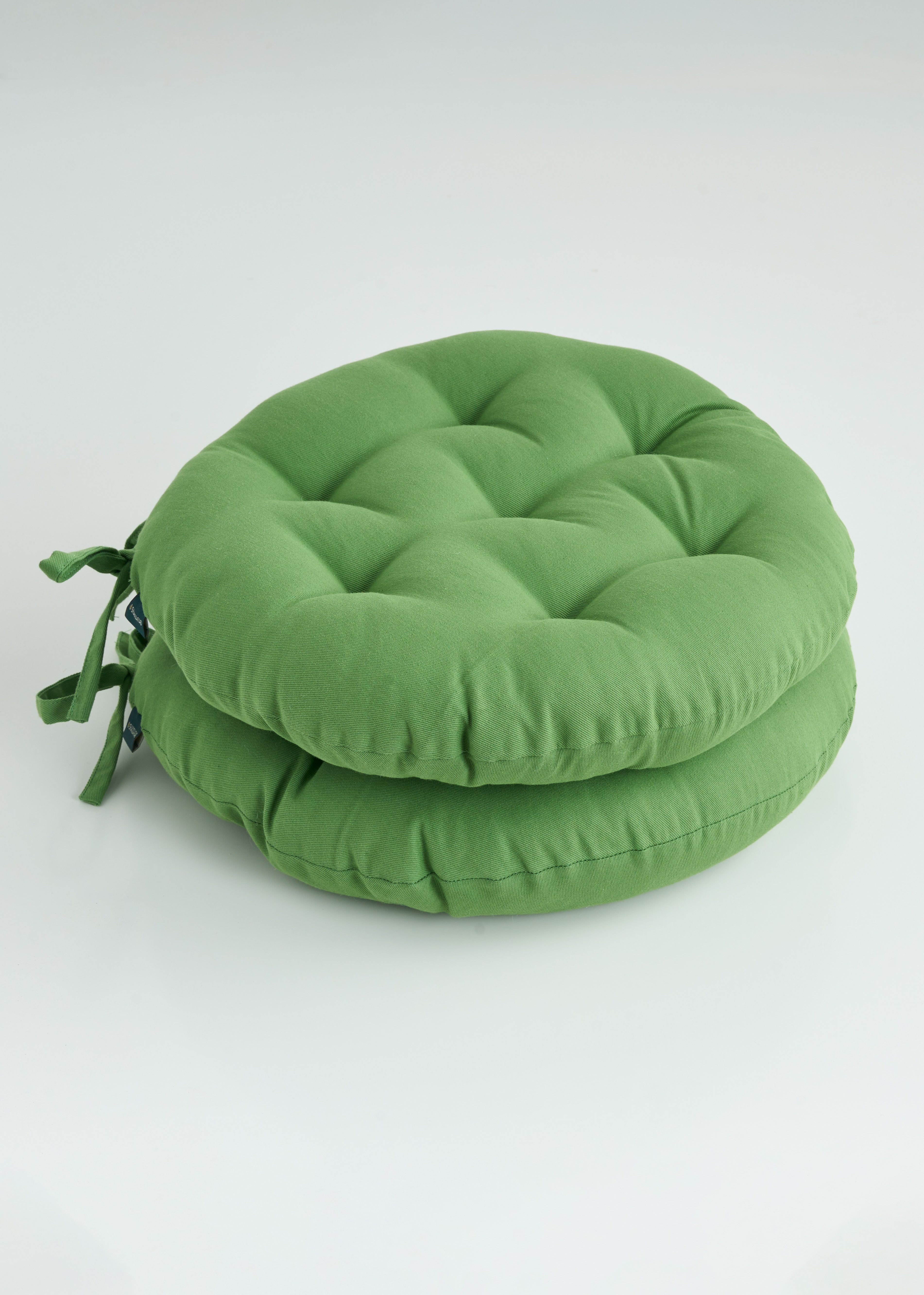 skanda fab Polyester Fibre Chair Pad Pack of 2 Solid-picture-15