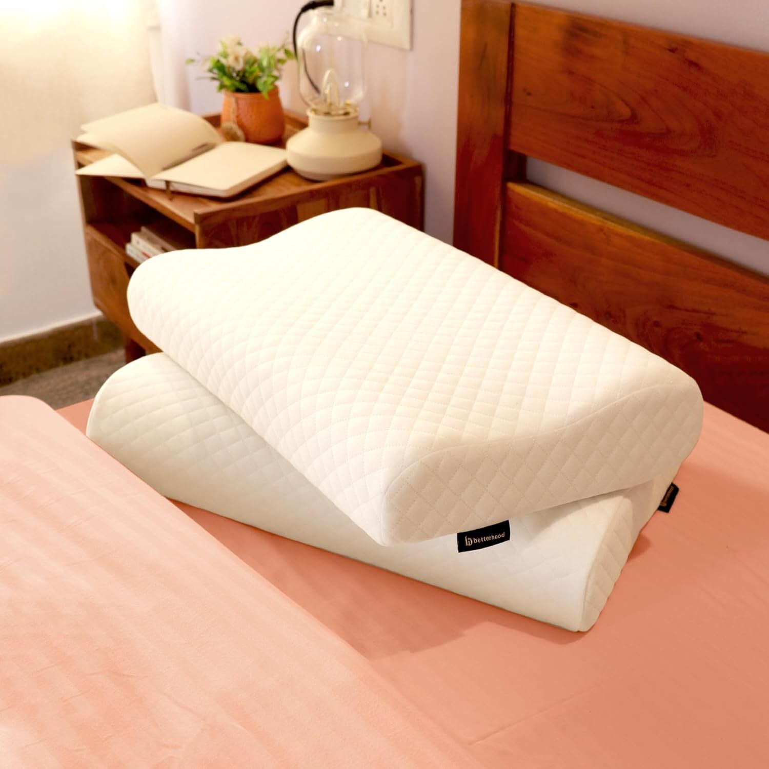Foam Cervical Pack of 1 Solid Comfort Series-image-38