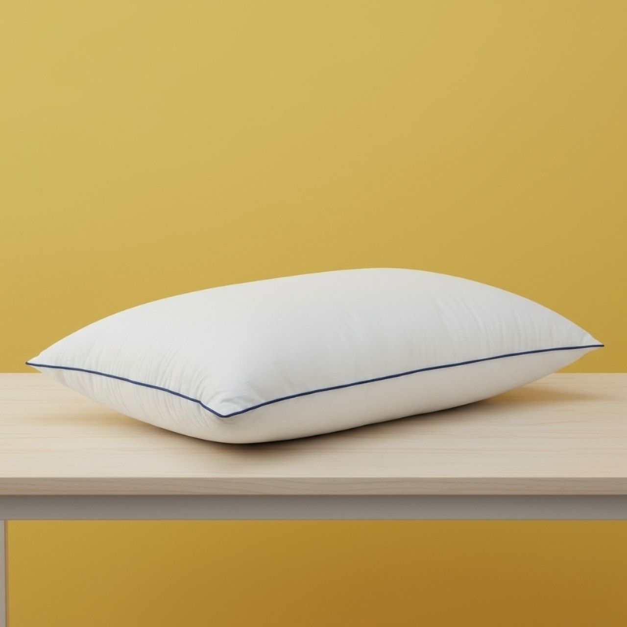 Polyester Fibre Sleeping Pillow Pack of 1 Solid Pillow-image-23