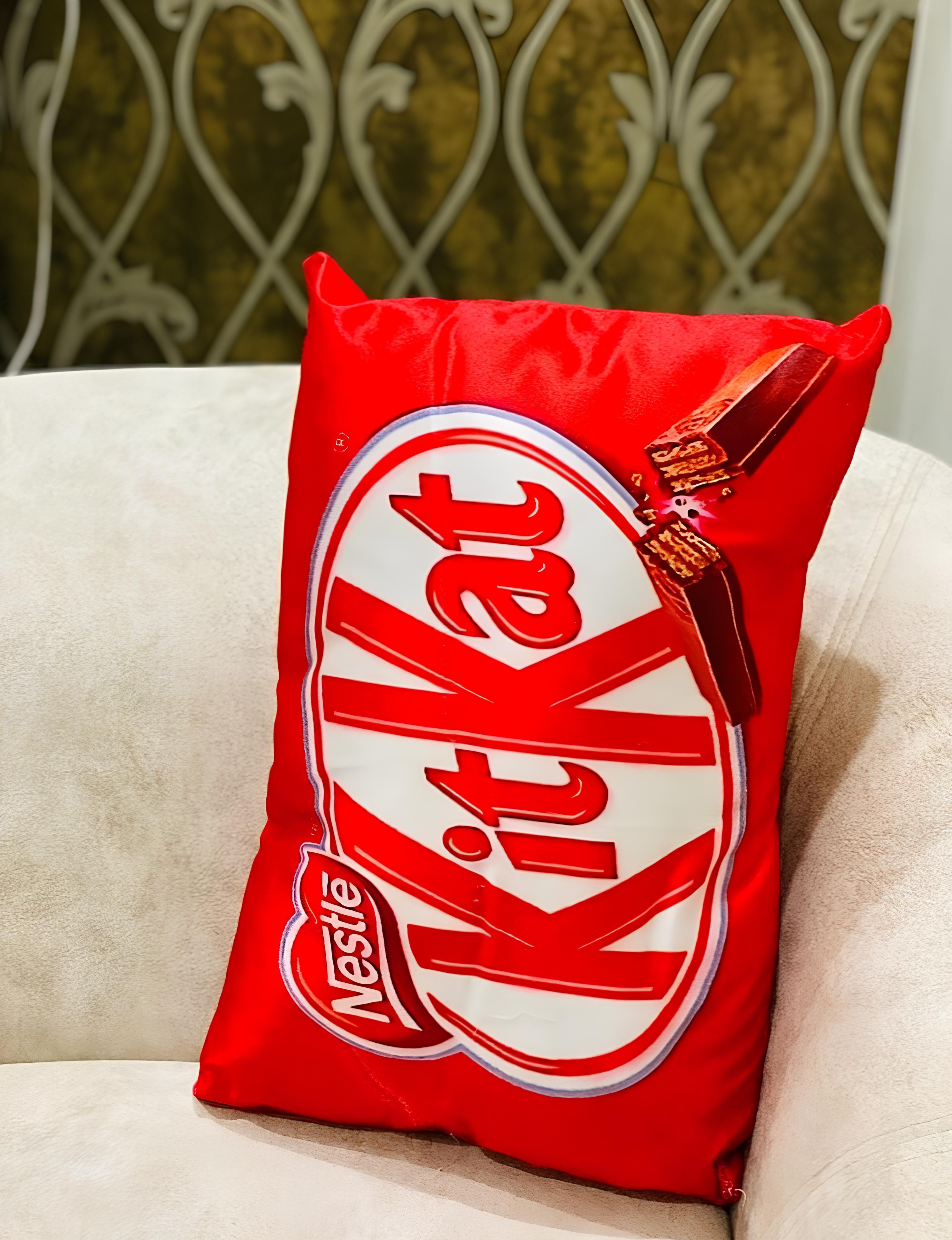 pack of 1 kitkat pillow Microfibre Toons & Characters Cushion Pack of 1-image-45