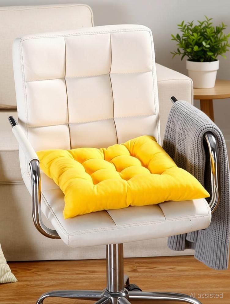 barbican Microfibre Chair Pad Pack of 1 Solid-picture-16