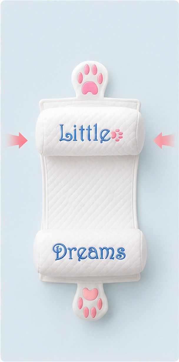 nme collection Foam Baby Pillow Pack of 1 Toons & Characters, Solid Baby Pillow-picture-35