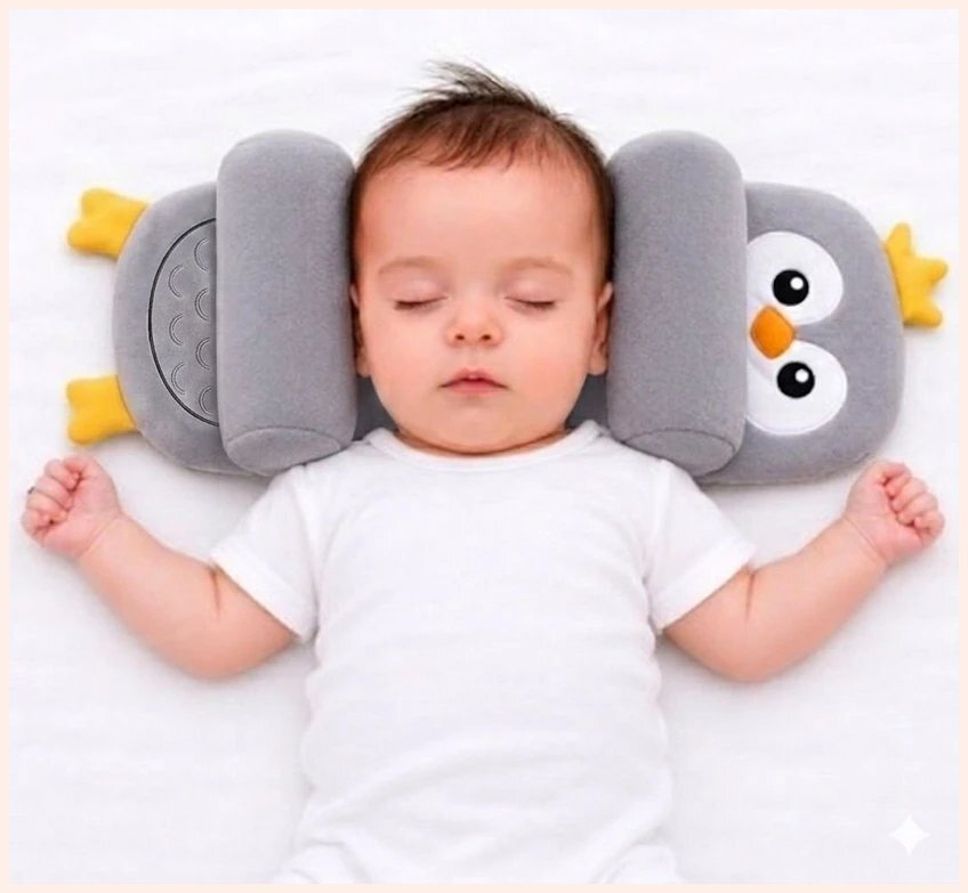 Microfibre Baby Pillow Pack of 1 Animals GHALIB Comfort Series-image-38